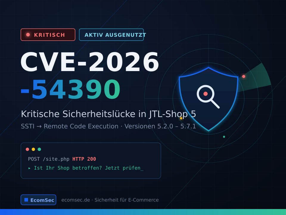 JTL-Sicherheitswarnung vom 3. Juli: So prüfen Sie Ihren Shop jetzt selbst – Schritt für Schritt